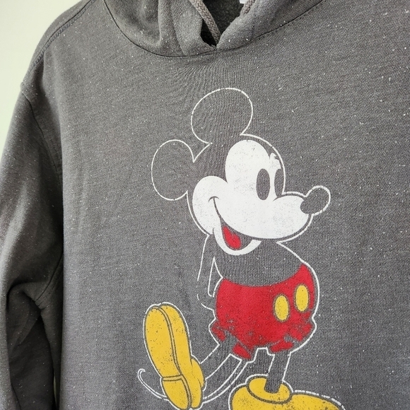 Vintage Style Mickey Mouse Hoodie Size Medium - Picture 2 of 6